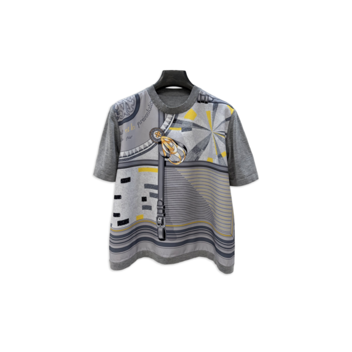 H**me5 coloriages de jour short-sleeve twillaine sweater h5h2811dho634